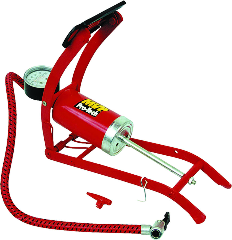 FOOT PUMP W/GAUGE