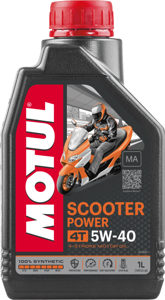 SCOOTER SYNTHETIC OIL 4T 5W40 1L