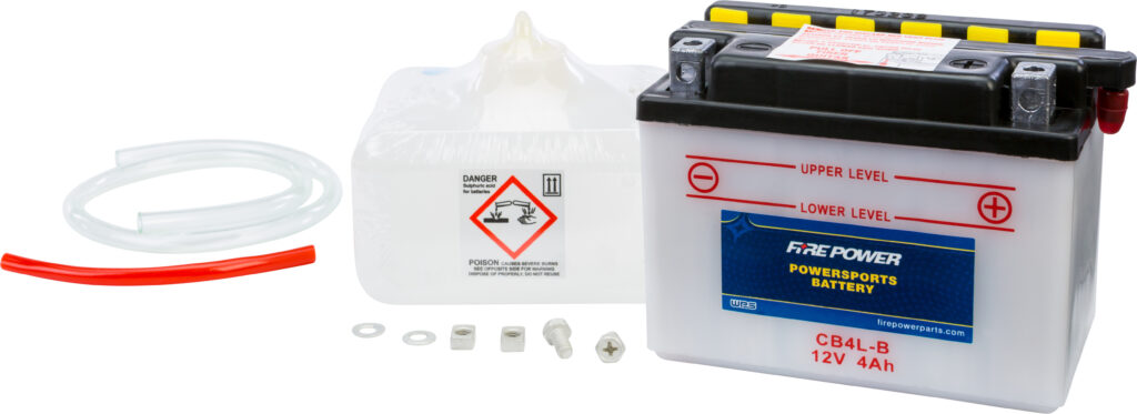 12V Heavy Duty Battery w/Acid Pack