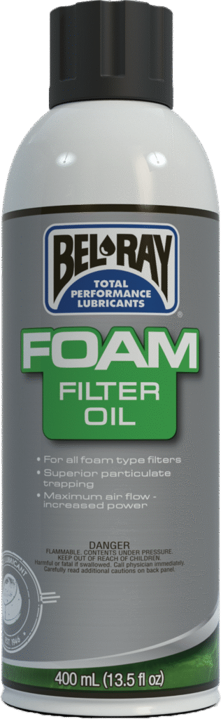 FOAM FILTER OIL SPRAY W/P 400ML (12/CASE  SOLD EA)