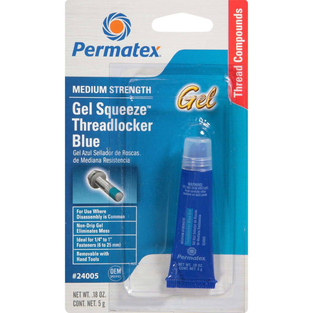 THREADLOCKER BLUE GEL 5G