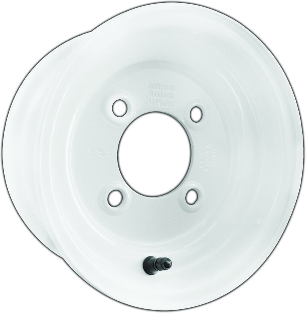 STANDARD STEEL TRAILER WHEEL 10"X6"
