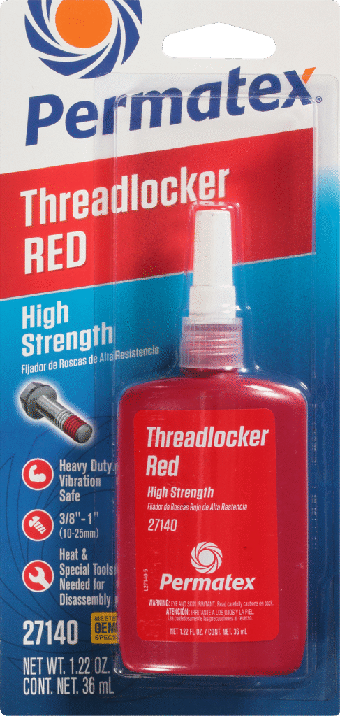 HIGH STRENGTH THREADLOCKER RED 36 ML