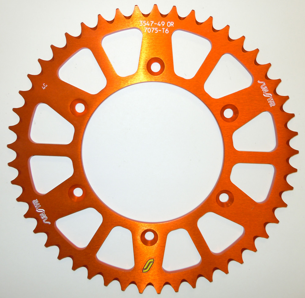 Works Triplestar Rear Aluminum Sprocket