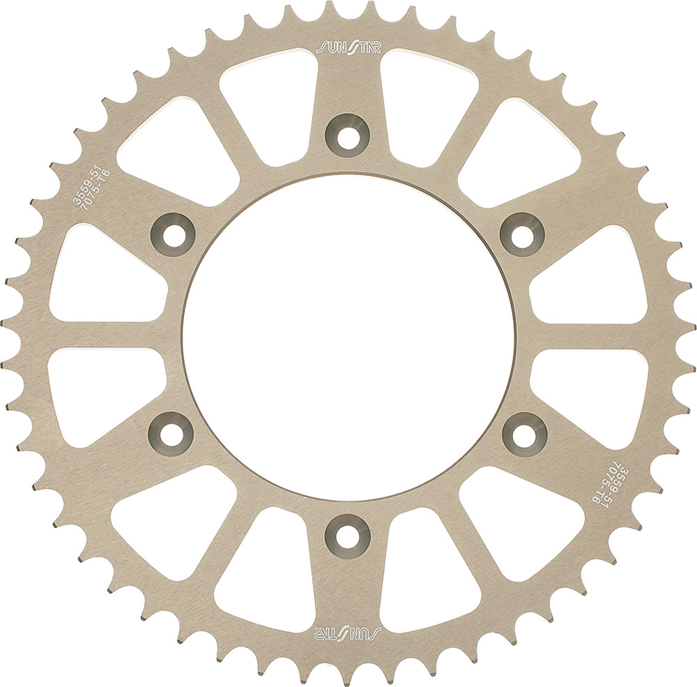 Works Triplestar Rear Aluminum Sprocket