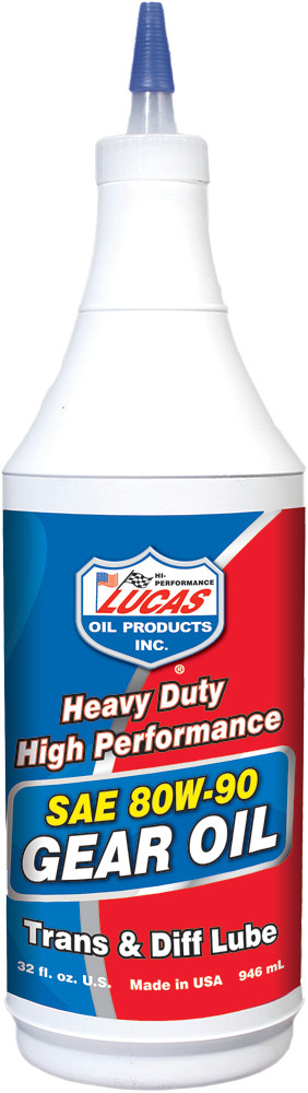 HEAVY DUTY GEAR OIL 80W90 1 QT (12/CASE  SOLD EA)