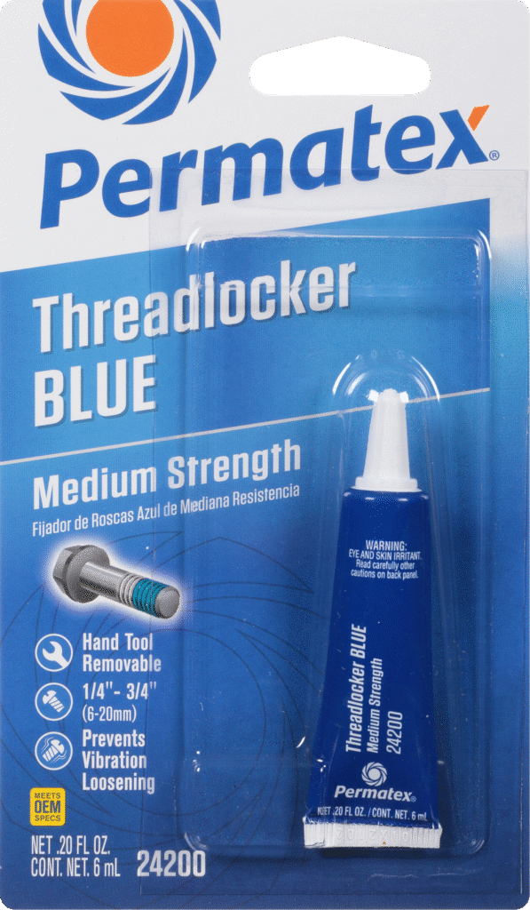 MEDIUM STRENGTH THREADLOCKER BLUE 6 ML