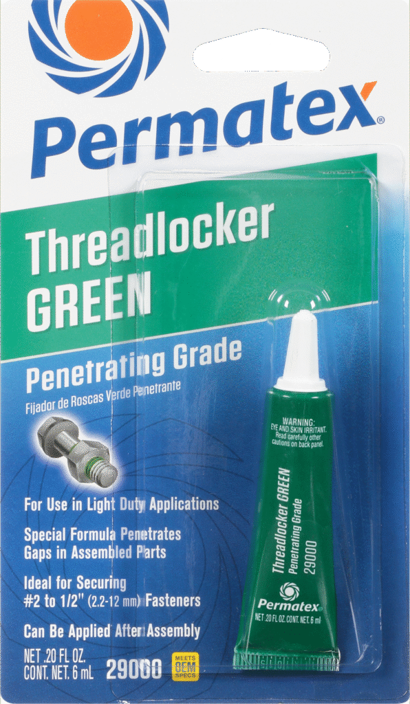 PENETRATING GRADE THREADLOCKER GREEN 6 ML