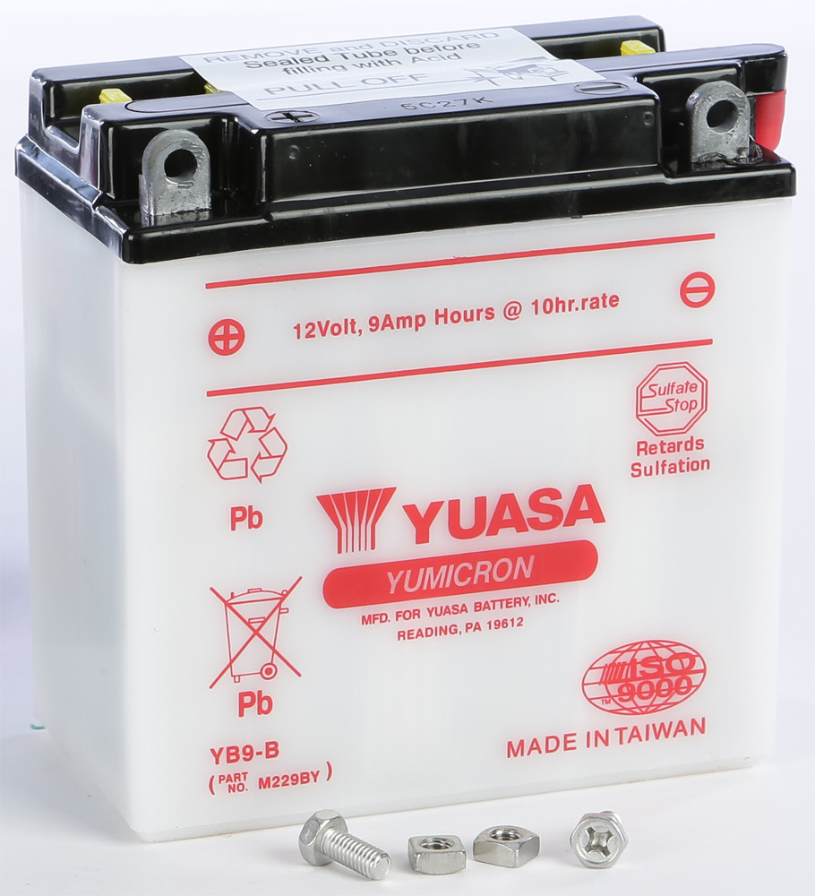 6V and 12V Standard Yumicron Battery