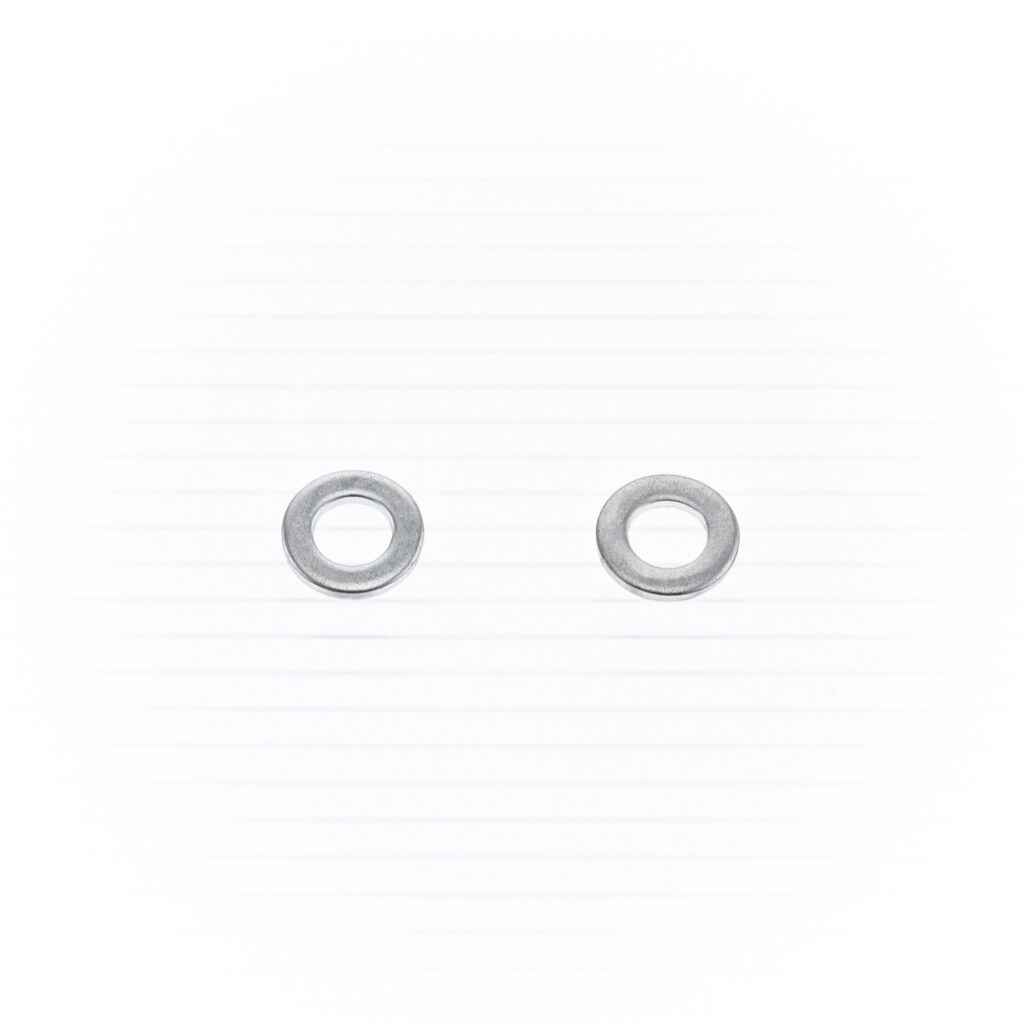 FLAT WASHERS 6MM 10/PK
