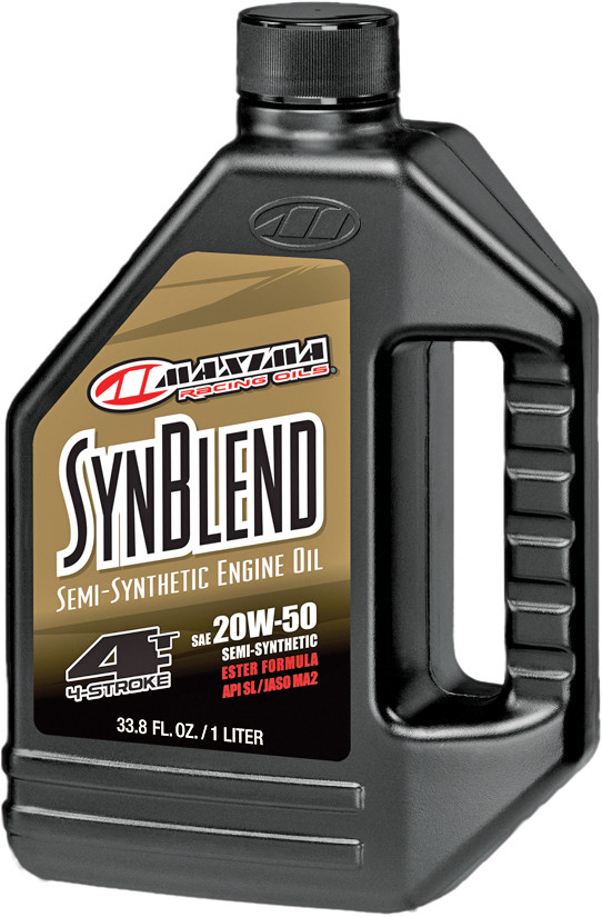 SYNTHETIC BLEND MOTOR OIL 4T 20W50 1L