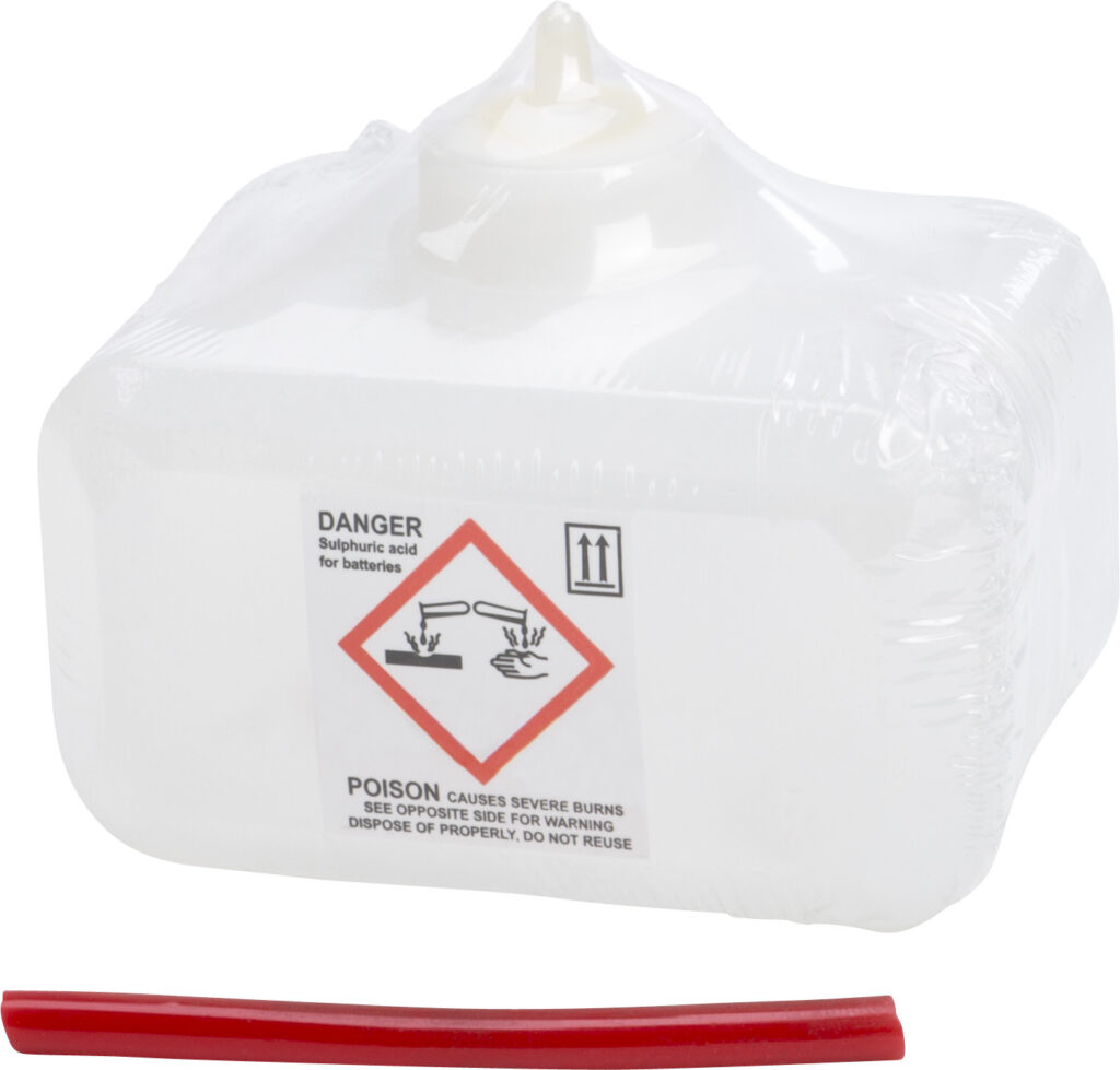Non-Sealed Battery Electrolyte Pack