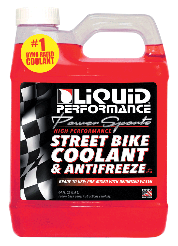 STREET BIKE COOLANT & ANTIFREEZE 64OZ