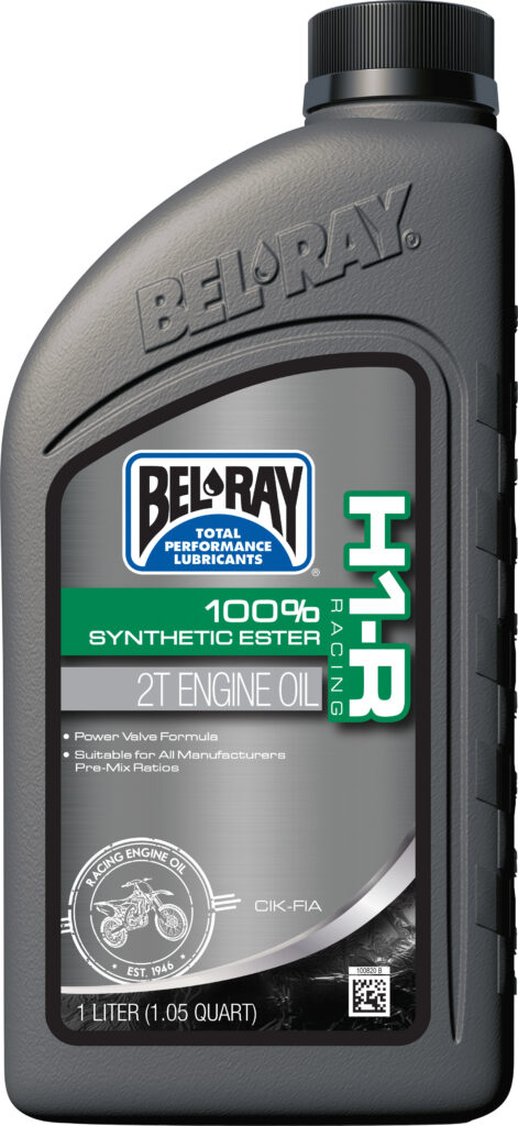 H1-R SYN ESTER ENGINE OIL 2T 1L (12/CASE  SOLD EA)