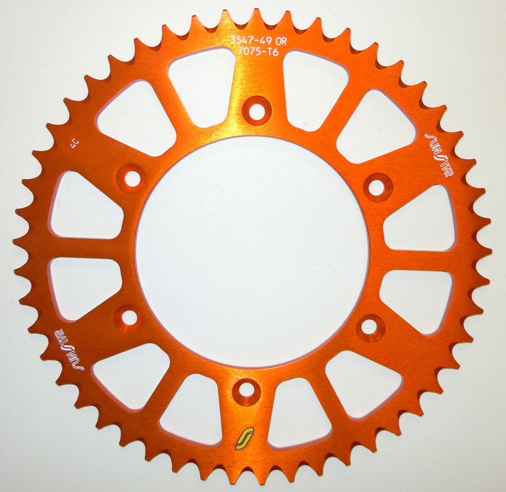 Works Triplestar Rear Aluminum Sprocket