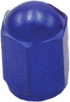 AIR VALVE CAPS BLUE 2/PK