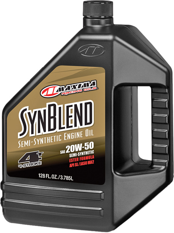 SYNTHETIC BLEND MOTOR OIL 4T 20W50 1GAL