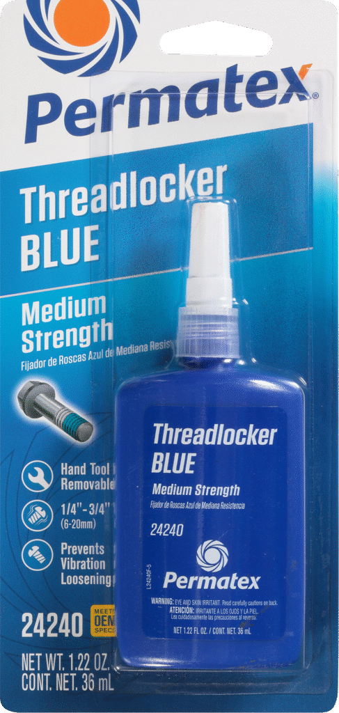 MEDIUM STRENGTH THREADLOCKER BLUE 36 ML