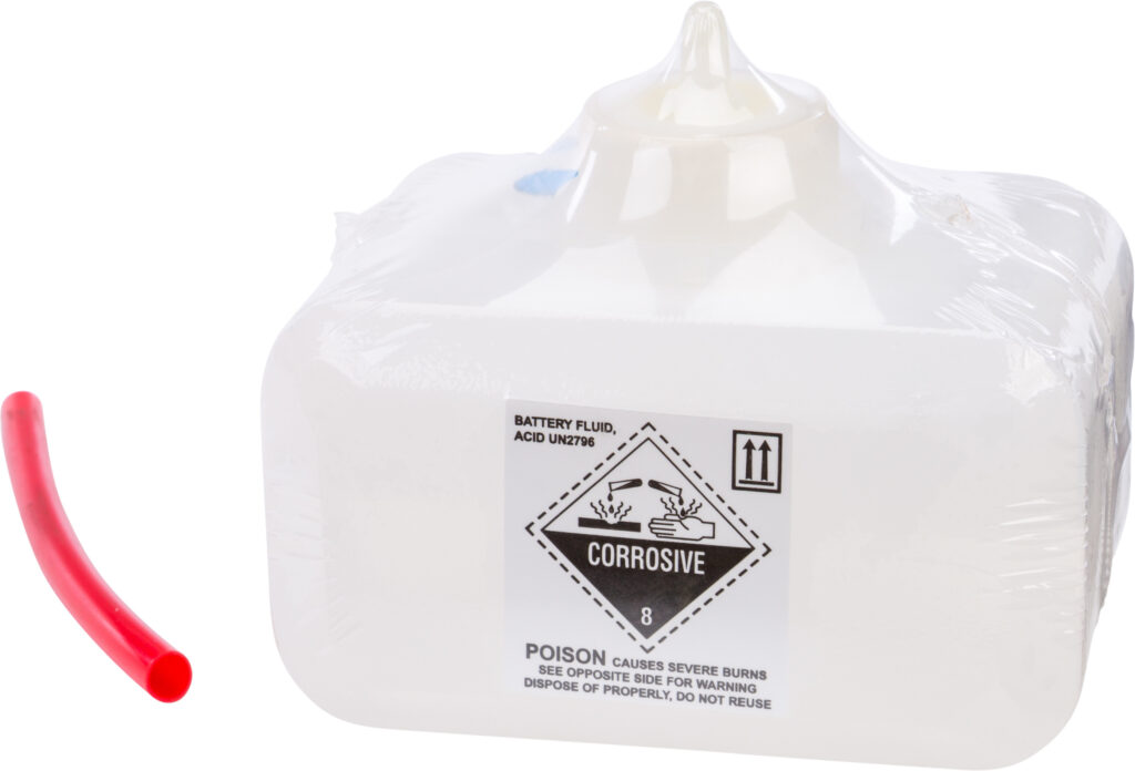 Non-Sealed Battery Electrolyte Pack