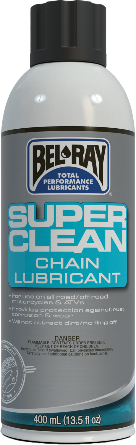 SUPER CLEAN CHAIN LUBE 400ML (12/CASE SOLD EA)