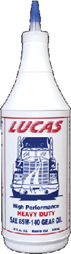 HEAVY DUTY GEAR OIL 85W140 1 QT (12/CASE  SOLD EA)