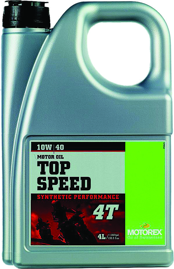 TOP SPEED MOTOR OIL10W40 4T 4L (4/CASE  SOLD EA)