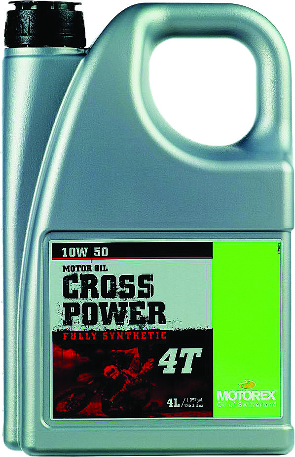 CROSS POWER MOTOR OIL 10W50 4T 4L (4/CASE  SOLD EA)