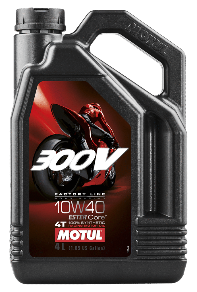 300V COMPETITION SYNTHETIC OIL 4T 10W40 4-1L