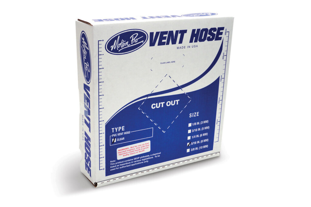 Clear Standard Vinyl Fuel Vent Line
